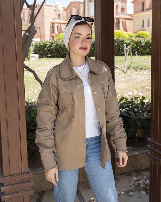 Boho Back Beige - Jacket