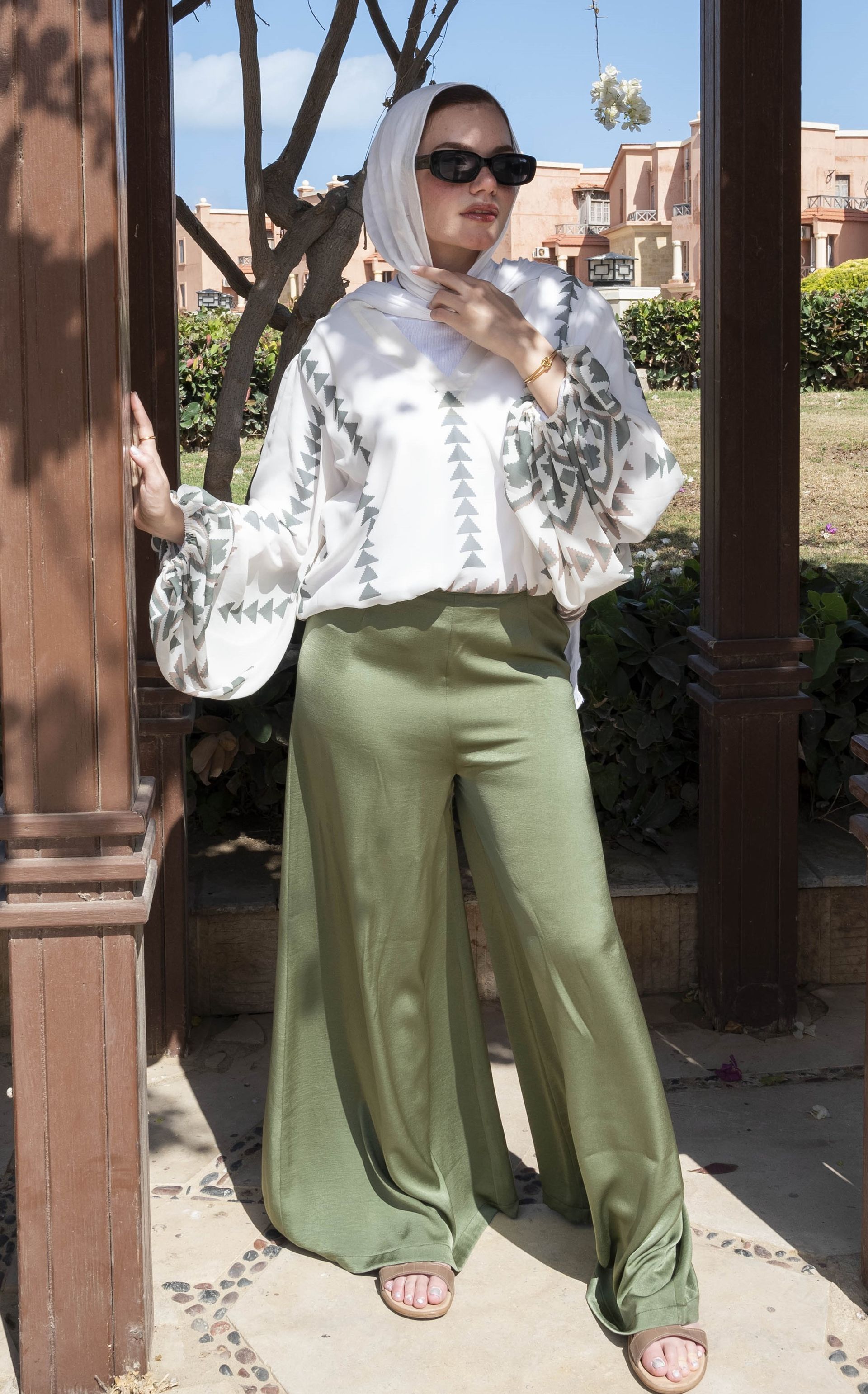 Occasional Olive Green Boho 2P-Set