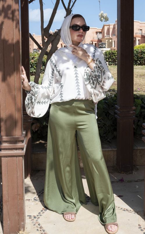Occasional Olive Green Boho 2P-Set