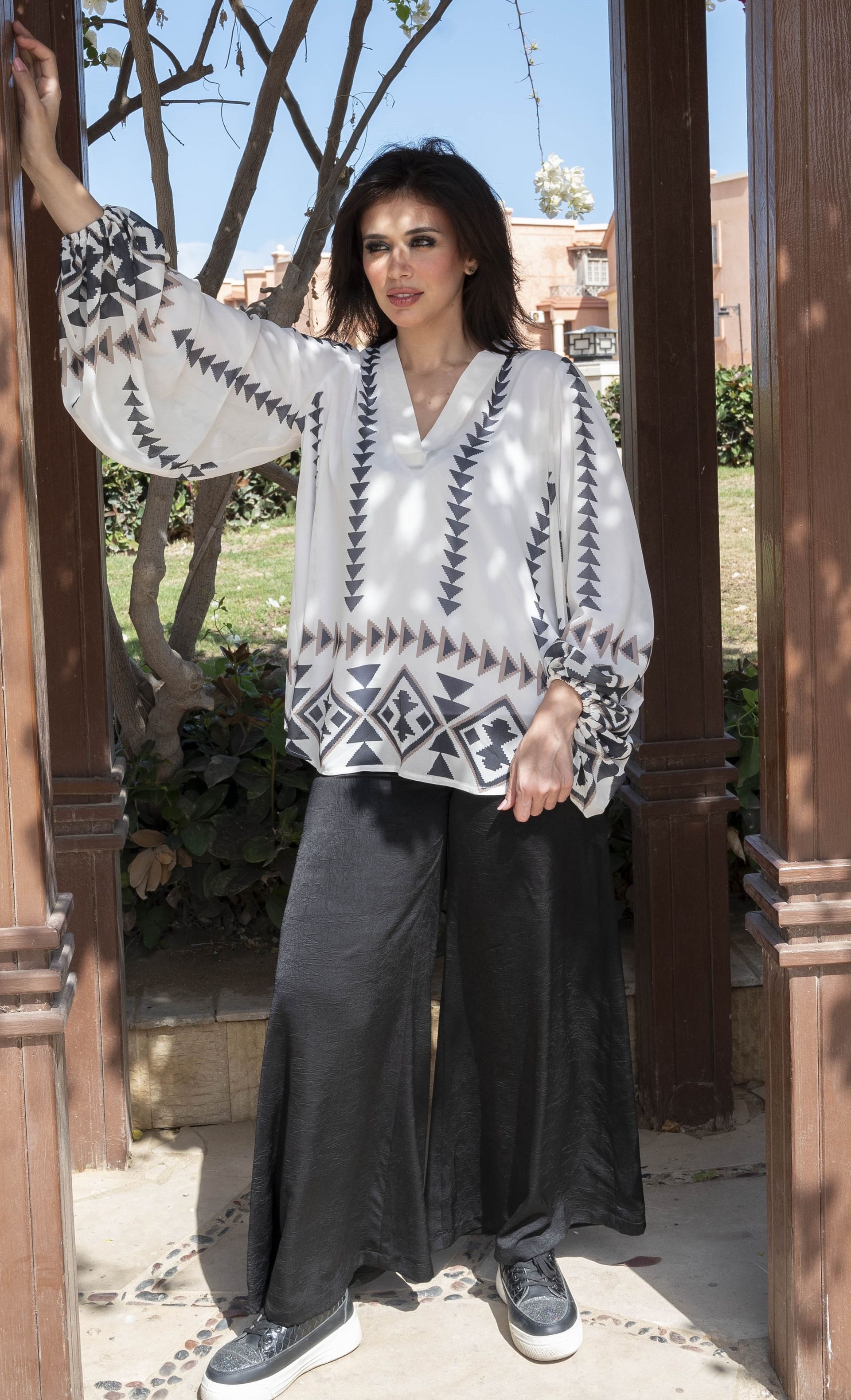 Occasional Black Boho 2P-Set