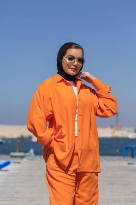 Sunset Chic Textured 2P-Set