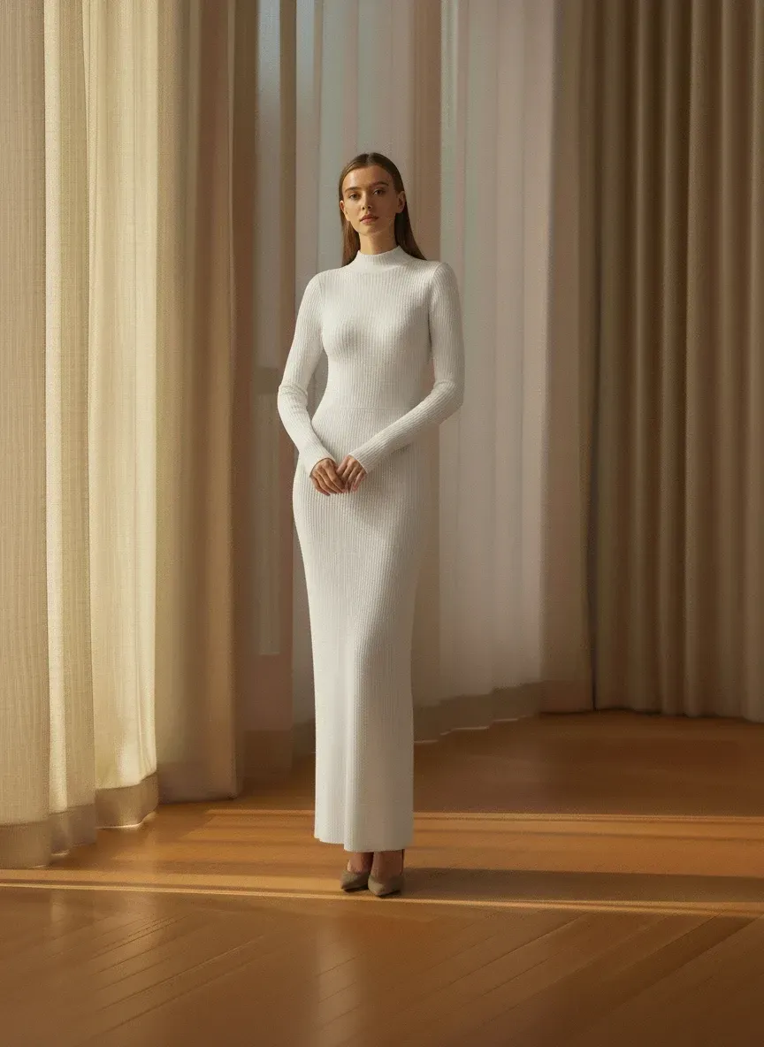 Ripped Basic White Dress Ripped Basic White Dress