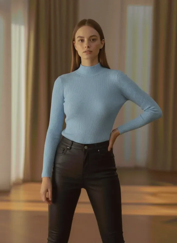 Basic Shirt - Baby Blue