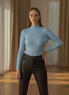 Basic Shirt - Baby Blue