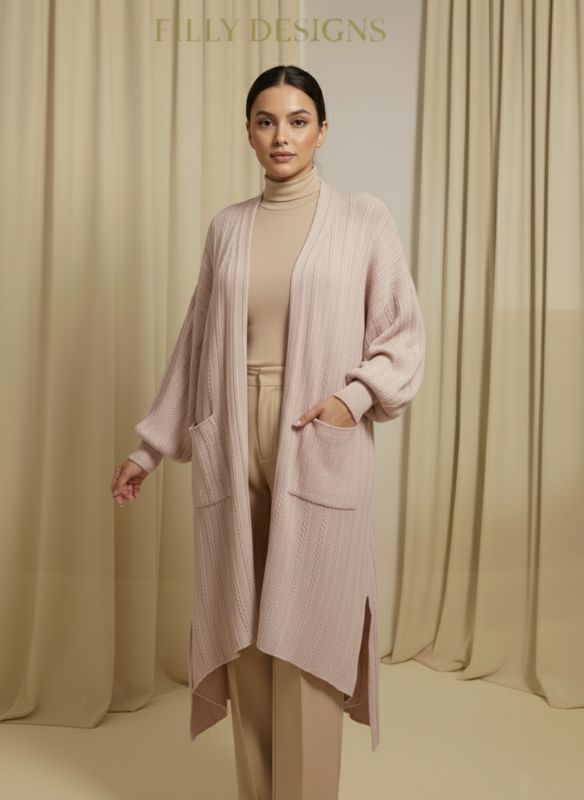 The Blush Serenity Knit Cardigan