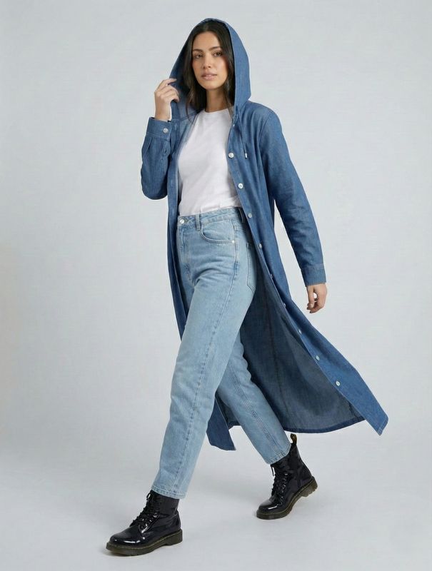 Long Denim Jacket
