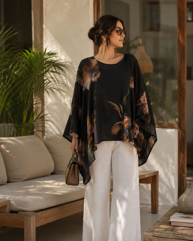 Nawara Floral  Blouse