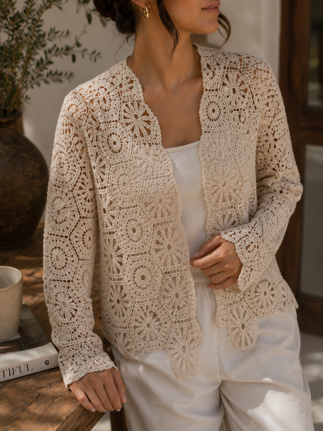 Luna Crochet Cardigan