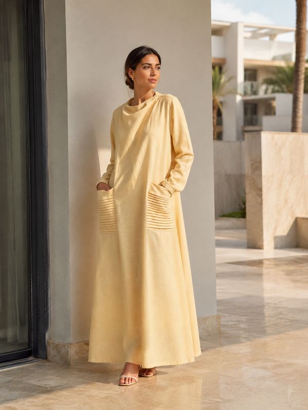 Solene Linen Dress