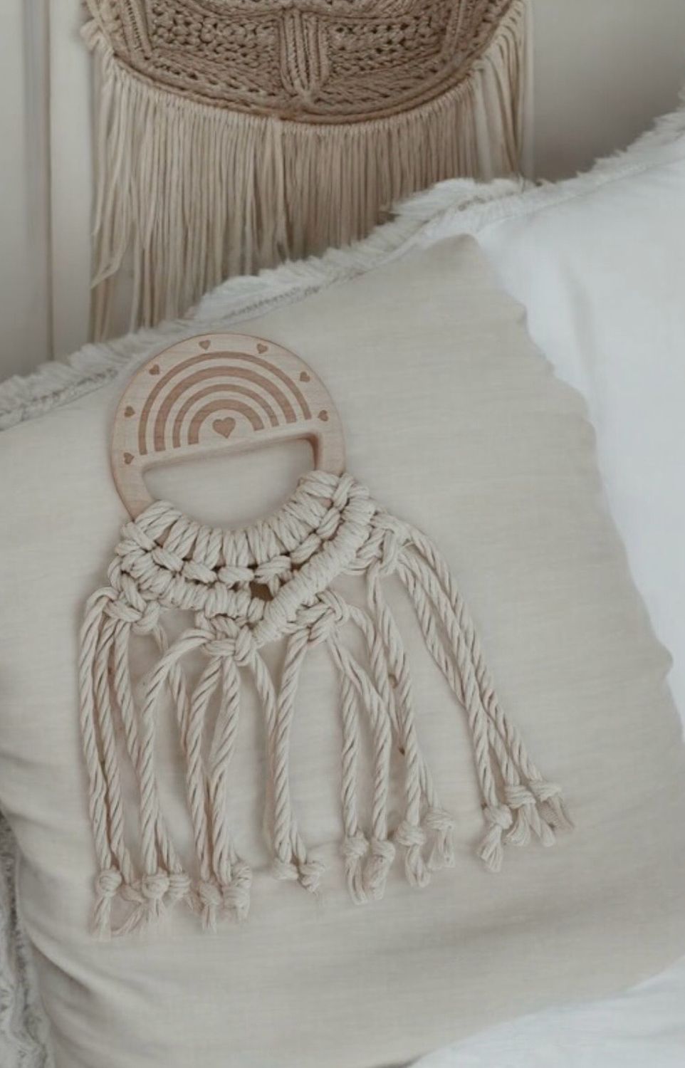 Baby Macrame Rainbow • Greifling