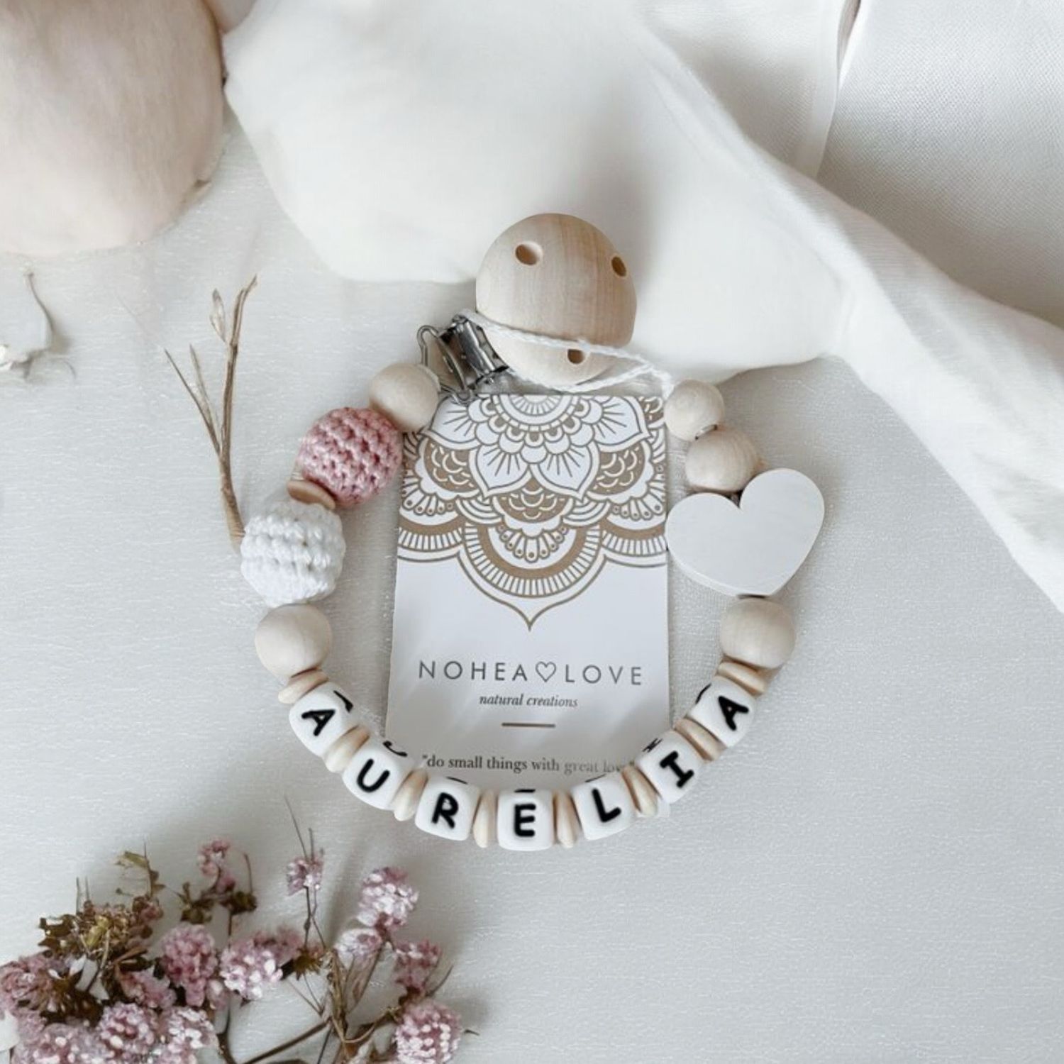 Heart Crochet • Baby Nuggikette