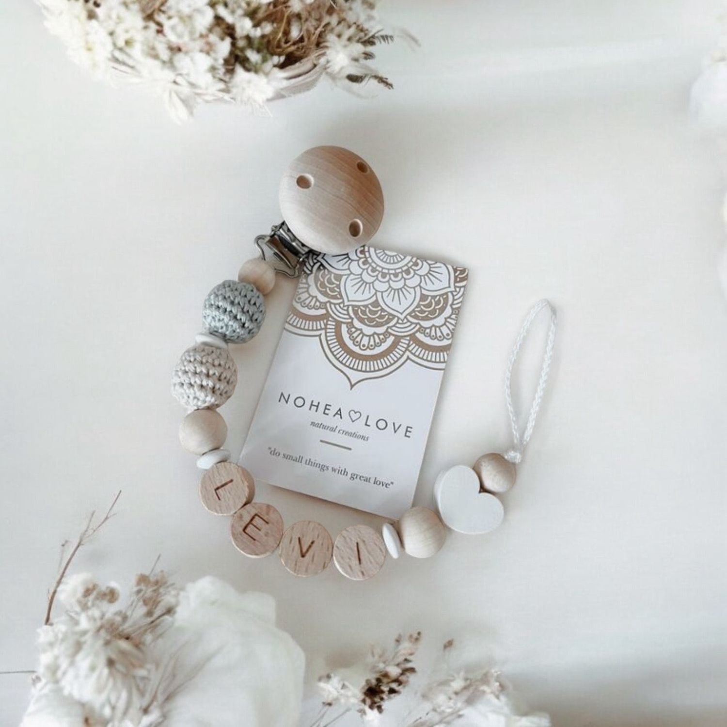 Lovely Natural Wood • Baby Nuggikette