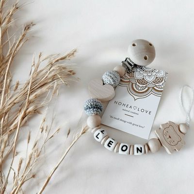 NEU • Big Heart Lion • Baby Nuggikette