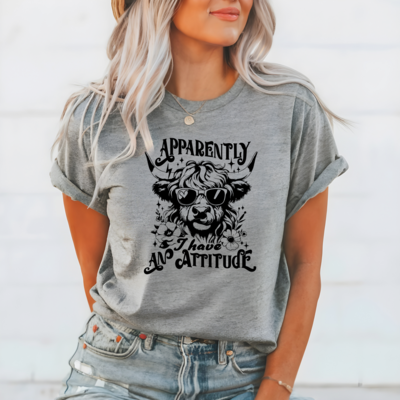 Apparently I Have An Attitude Tee