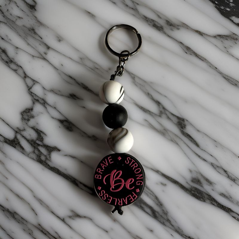 Be Fearless Keychain
