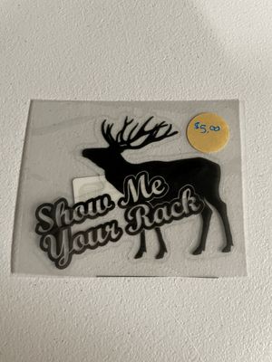 Show Me Your Rack Decal