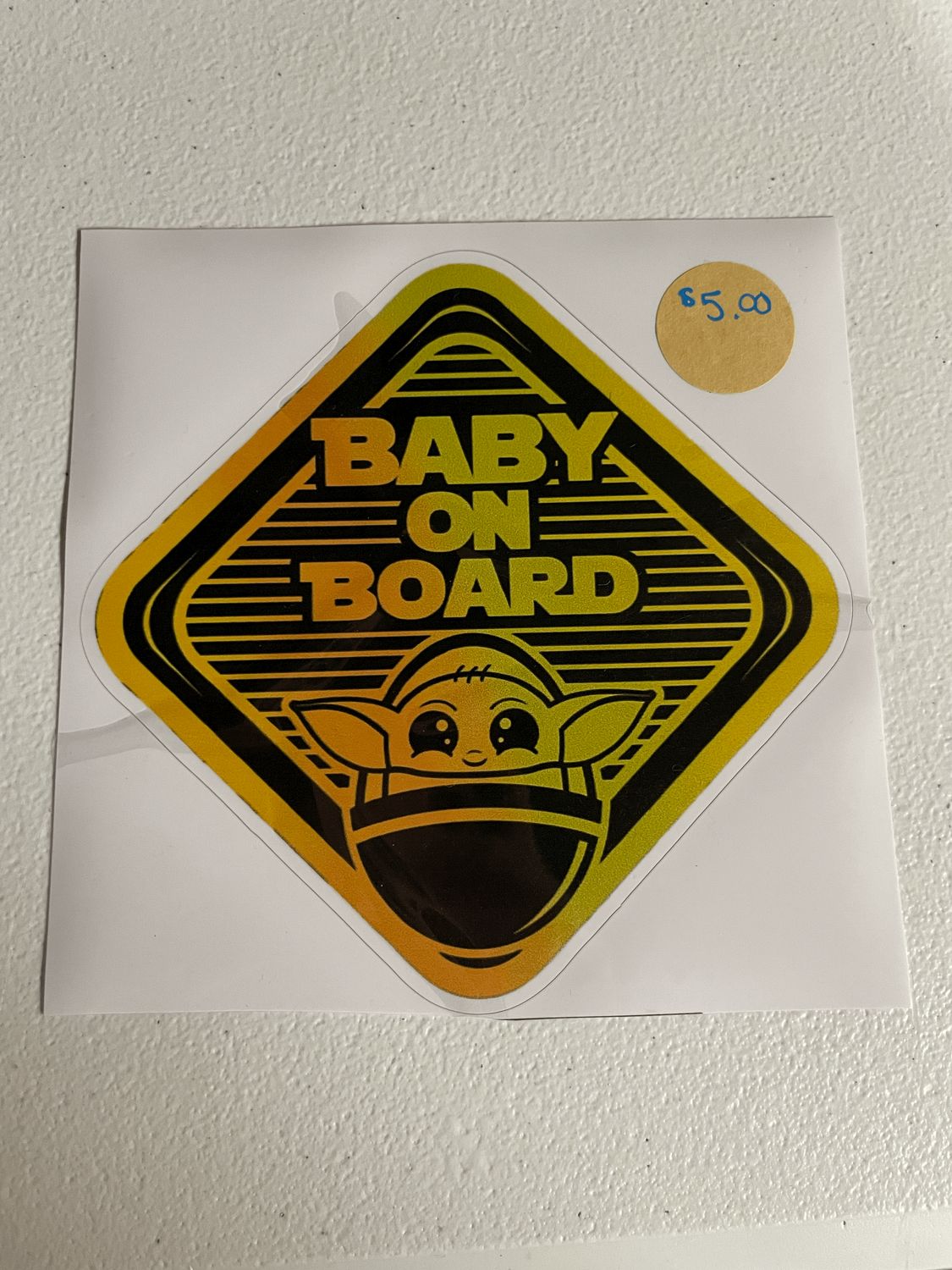 Baby On Board Decal