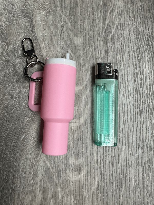 Pink Stanley Keychain