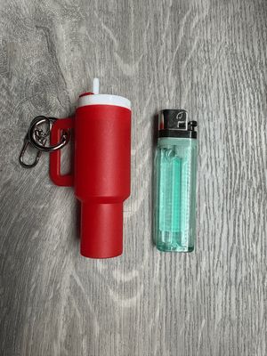 Red Stanley Keychain