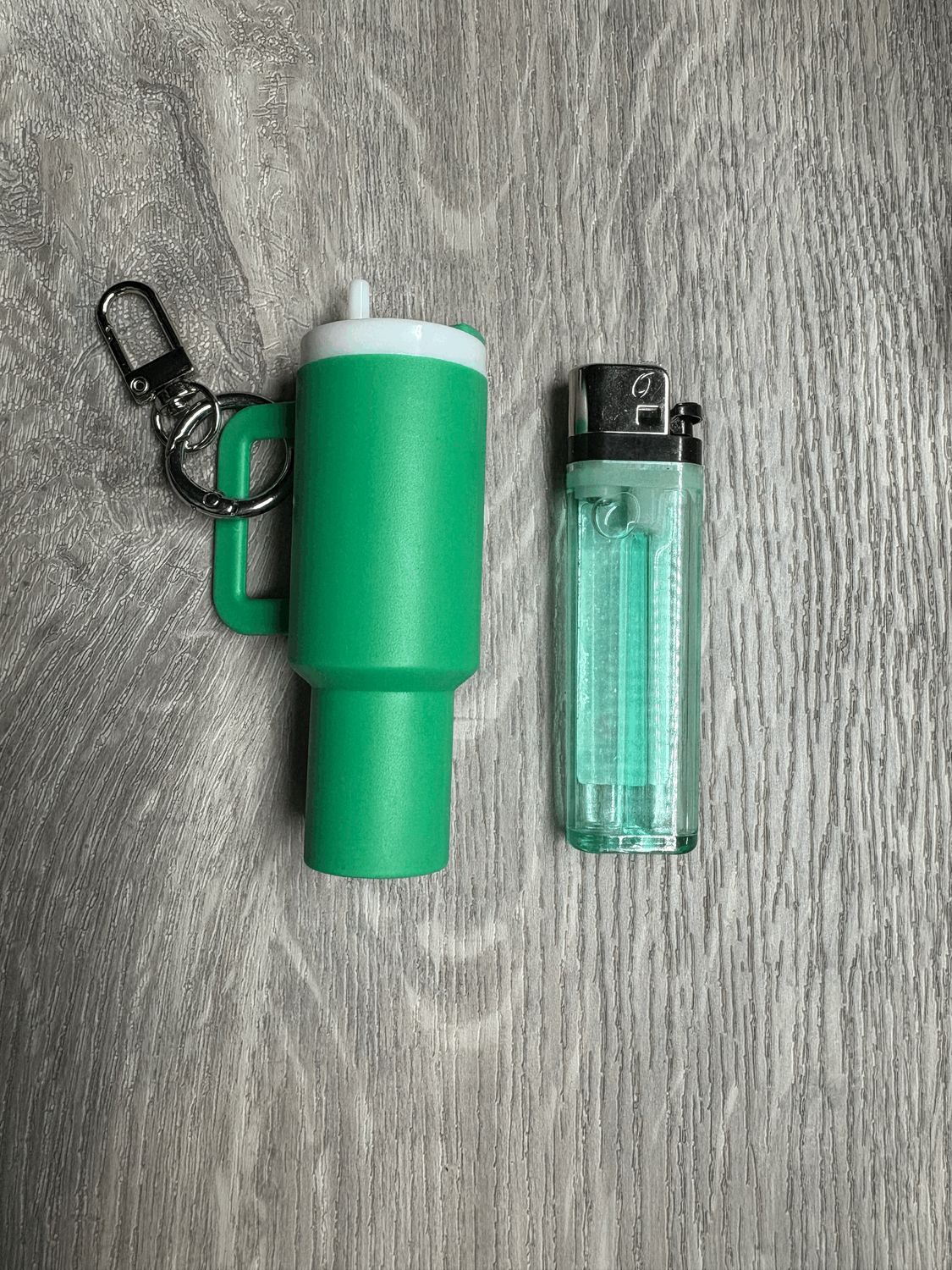 Green Stanley Keychain