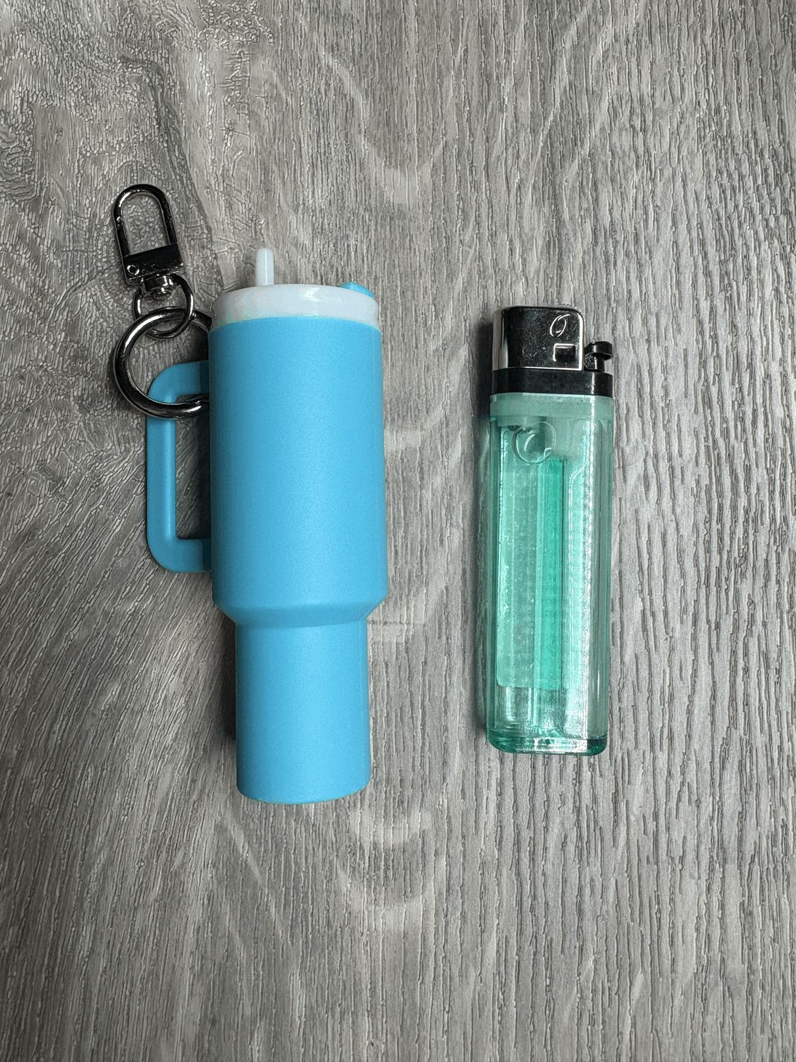 Blue Stanley Keychain