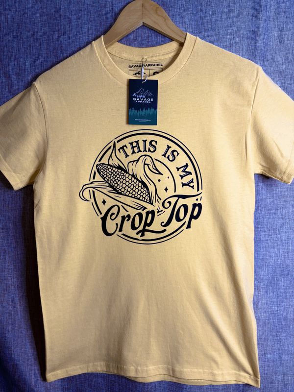 This Is My Crop Top Tee