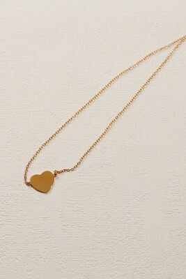 Gold Heart Necklace