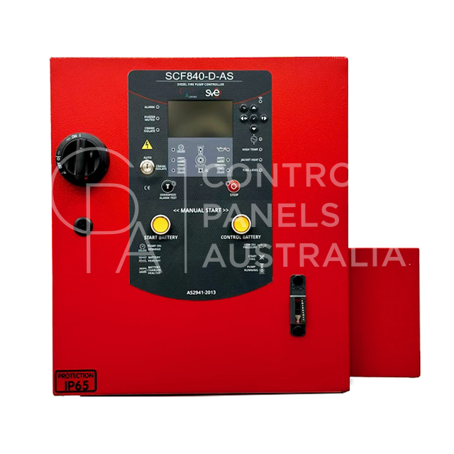 SCF840-D-AS-12070 SVE Diesel Control Panel - 12v