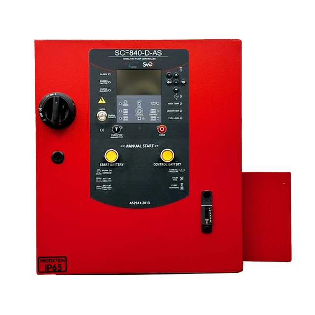 SCF840-D-AS-24050 SVE Diesel Control Panel - 24v