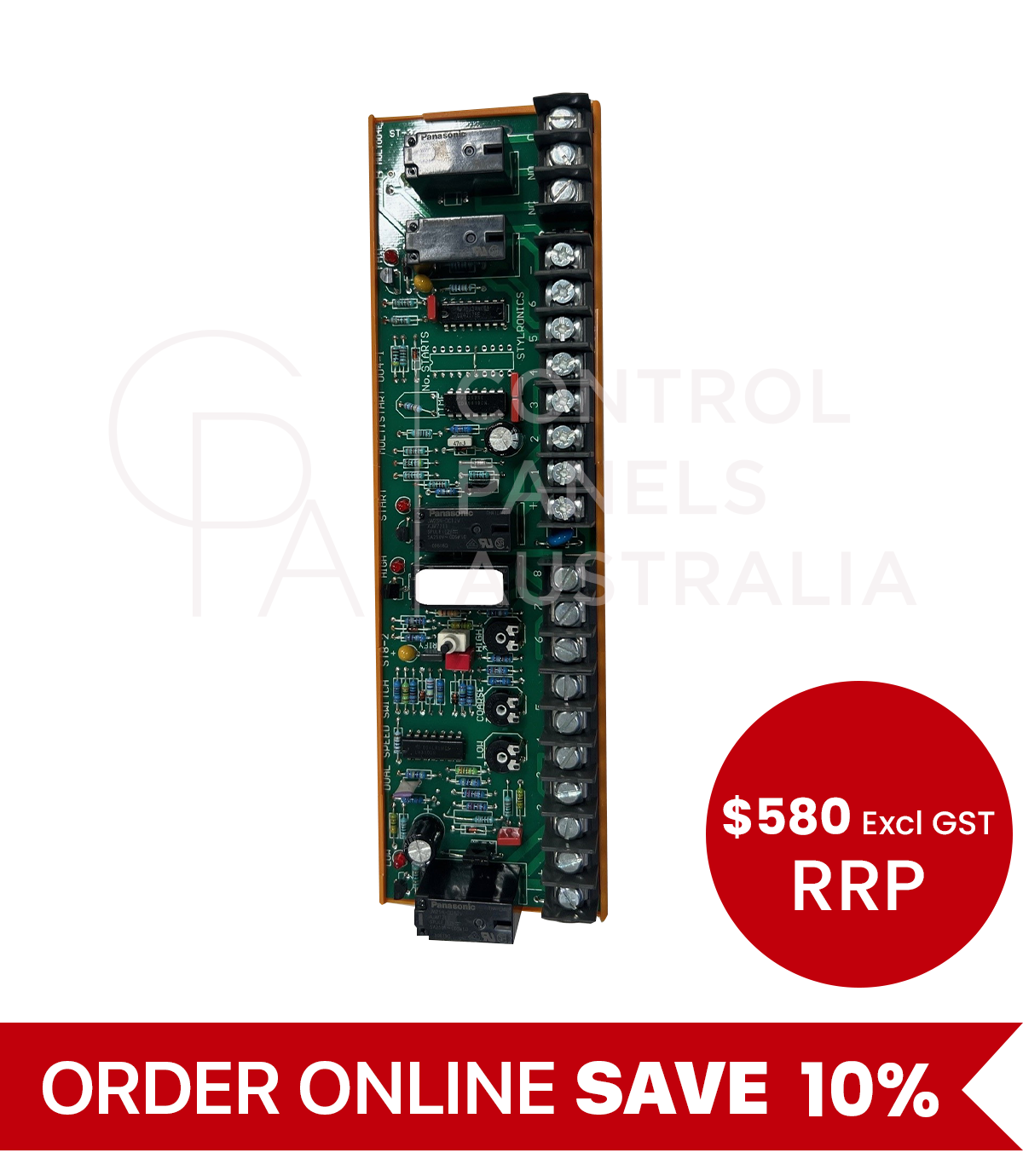 Aline Switchboards Speed Card With Overspeed Shutdown 12V and 24V