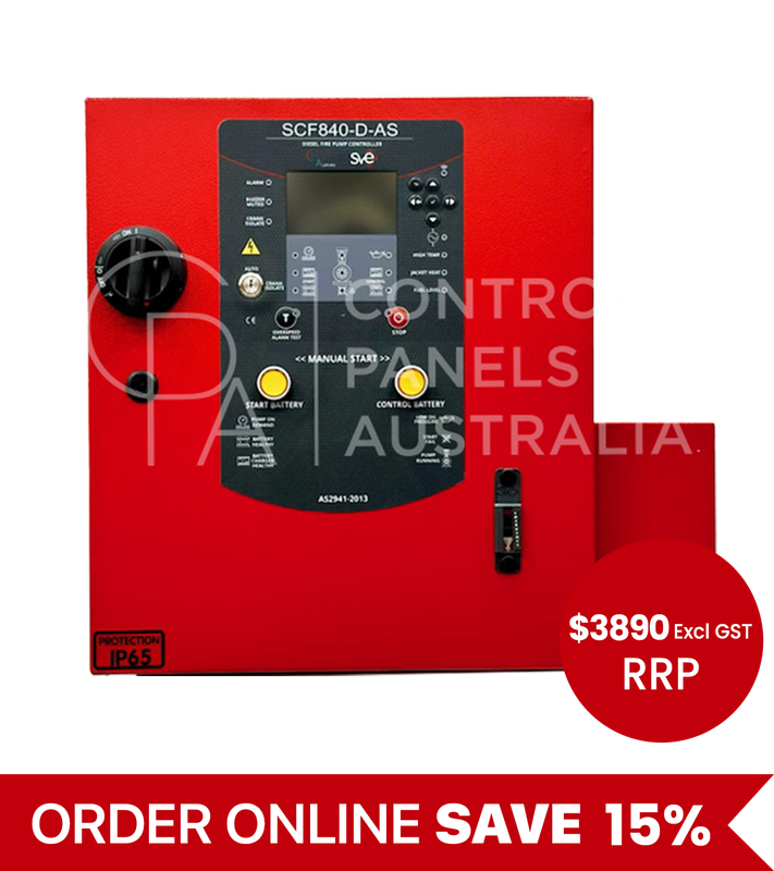 SCF840-D-AS-12070 SVE Diesel Control Panel - 12v