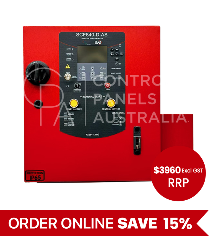 SCF840-D-AS-24050 SVE Diesel Control Panel - 24v