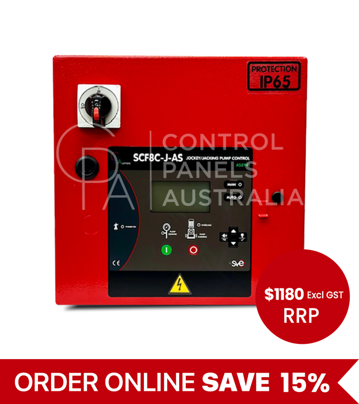 SCF8C-JD022-AS-M SVE Jockey/Jacking Pump Control Panel 240v/ up to 2.2kw