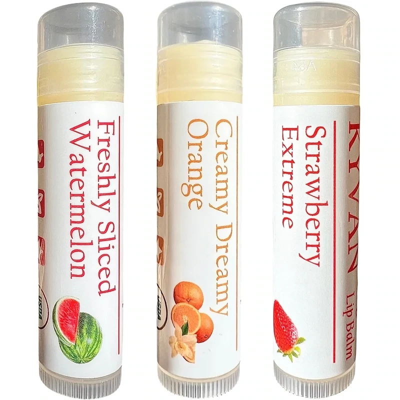 Fruit Extravaganza Lip Balms - 3 Pack
