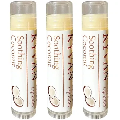 Soothing Coconut Lip Balm - 3 Pack