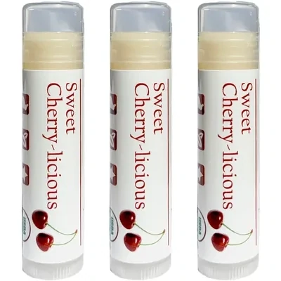 Sweet Cherry-licious Lip Balm - 3 Pack