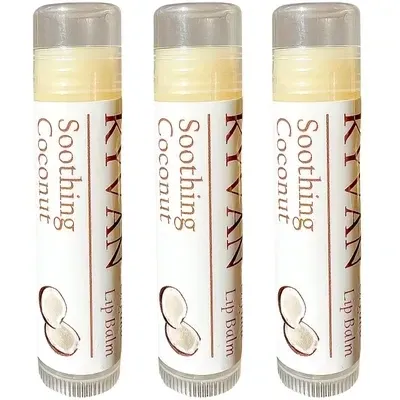 Soothing Coconut Lip Balm - 3 Pack