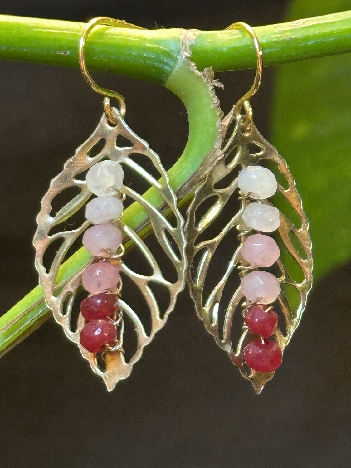 Genuine Gemstone Earrings