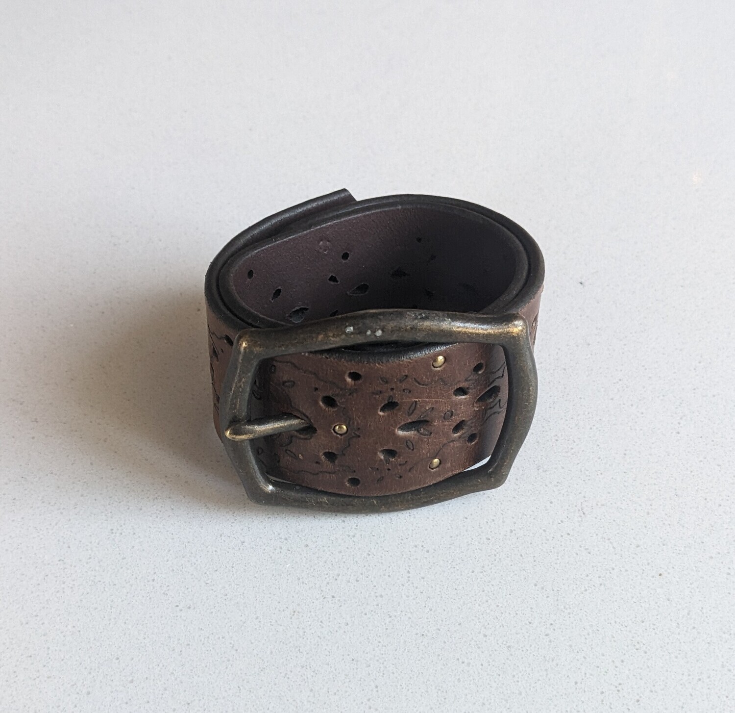 Studded Center Bar Wristband