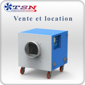Location et vente Caisson de filtration /  Purificateur d'air mobile  LR2000