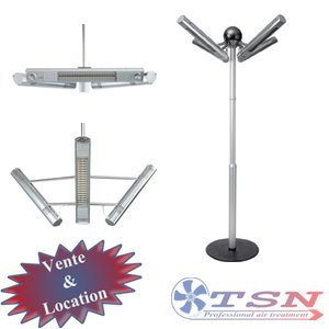 Radian électrique type lampadaire ou lustre TOWER Palms