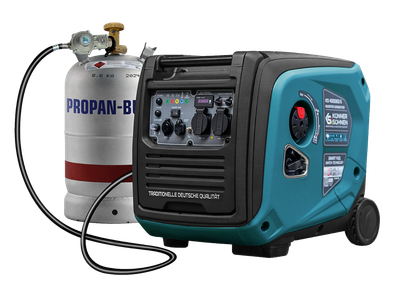 Groupe électrogène à essence-gaz de type inverter KS 5500iEG S