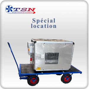 Déshumidificateur  industriel CS440  grand volume spécial location