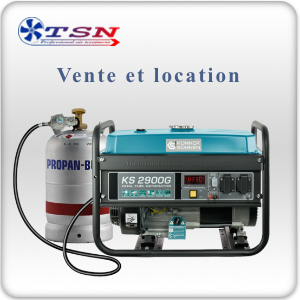 Groupe électrogène essence/gaz "Könner & Söhnen" KS 2900G