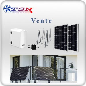 Système de panneau solaire pour balcon avec batterie