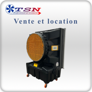 Rafraîchisseur adiabatique professionnel KM22 avec filtration Rafraîchisseur adiabatique professionnel KM22 avec filtration