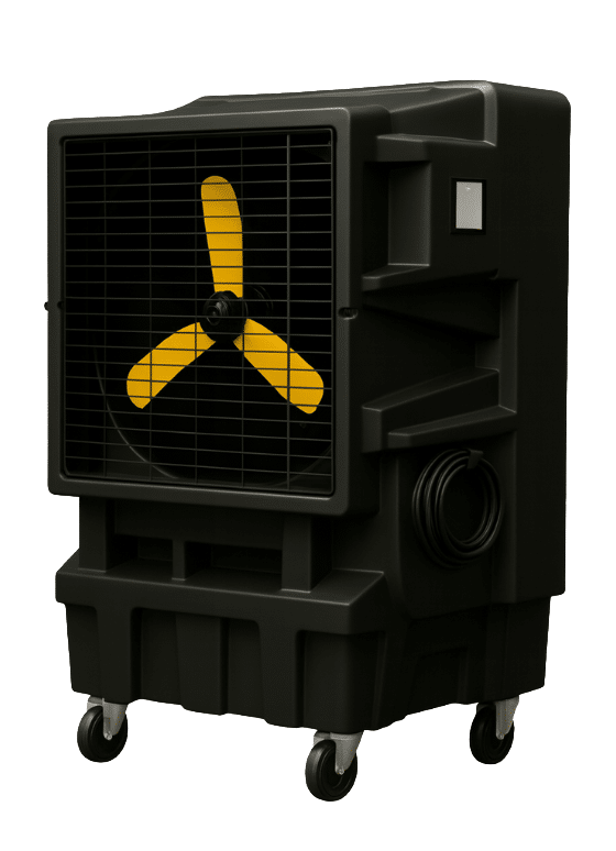 Rafraîchisseur adiabatique professionnel KM12 avec filtration