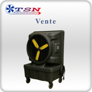 Rafraîchisseur adiabatique professionnel KM22 avec filtration et lampe UV Rafraîchisseur adiabatique professionnel KM22 avec filtration et lampe UV