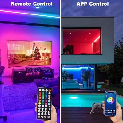 RGB Led Light Strip With Remote (1-20M)