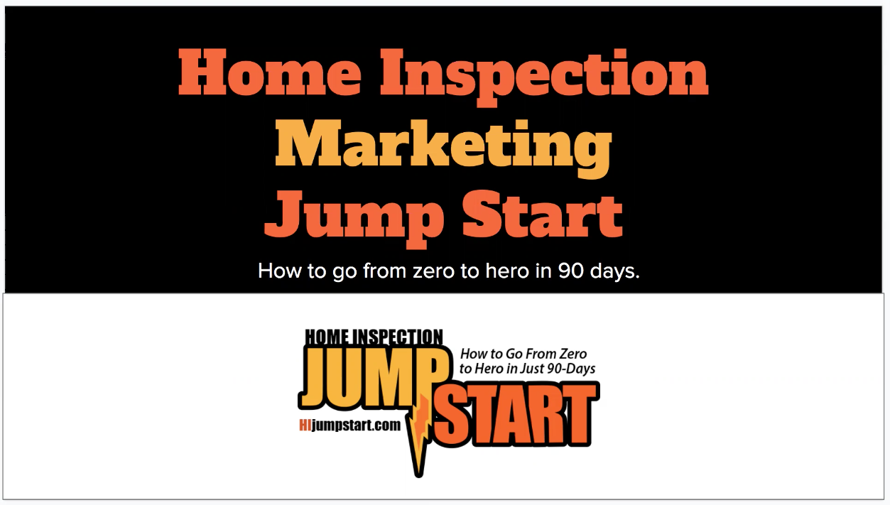 Home Inspector JumpStart Webinar